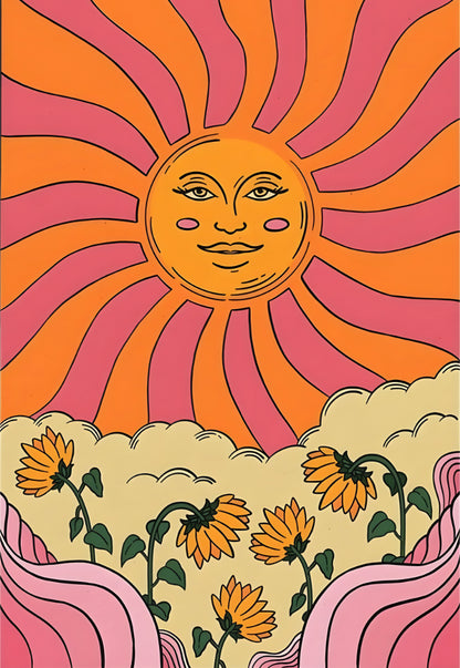 Sun Chaser Art Poster