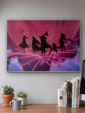 Akame Ga Kill Synthwave Poster