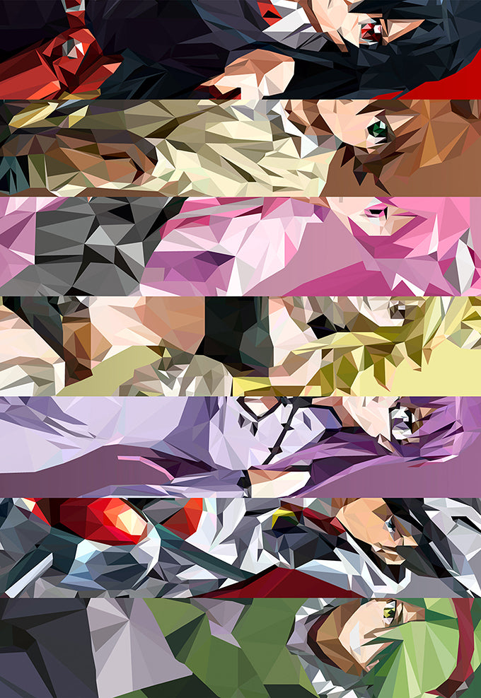 Akame ga Kill collage Poster