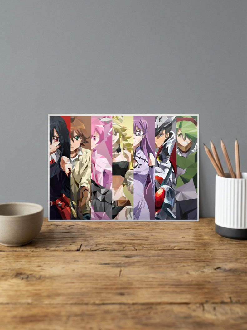 Akame ga Kill collage Poster
