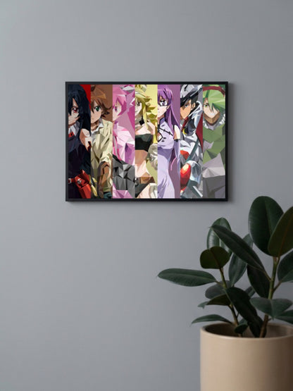 Akame ga Kill collage Poster