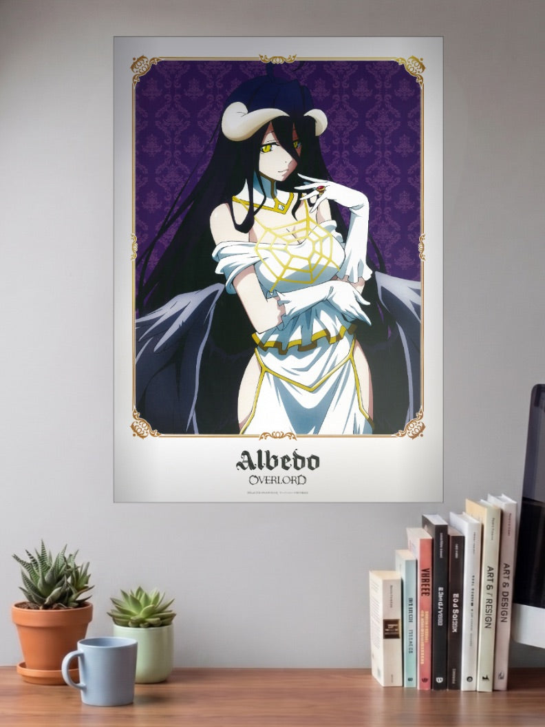 Albedo Overlord Official Anime Poster