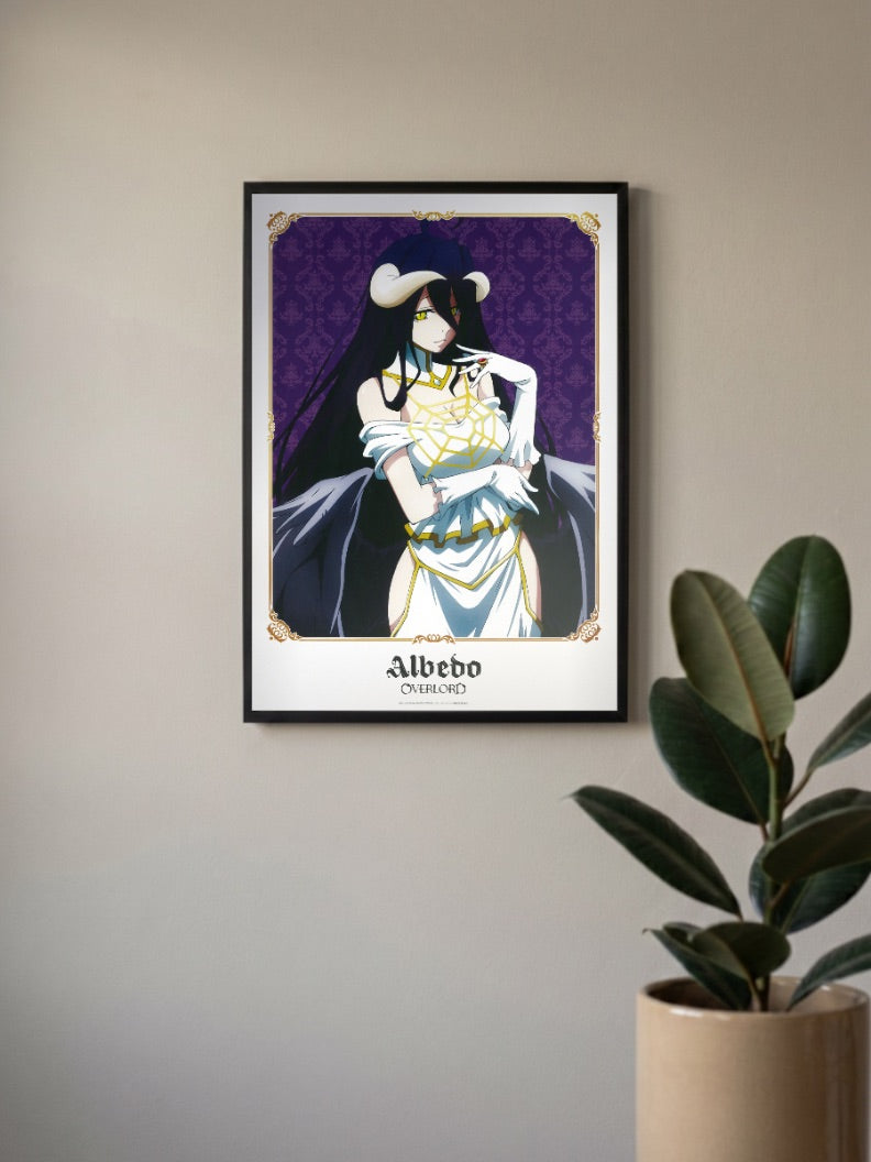 Albedo Overlord Official Anime Poster