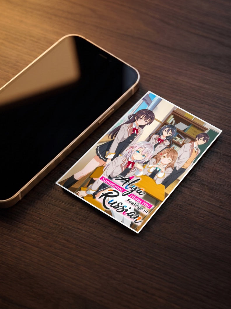 Alya Roshidere Anime Poster