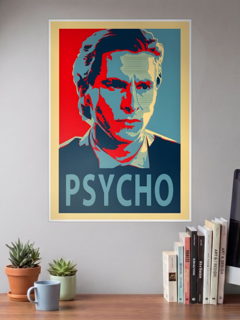 Psycho Beats | American Psycho | Horror Movie Poster