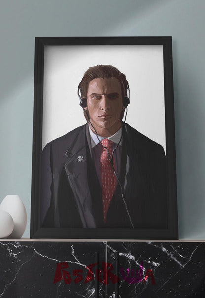 Psychotic Precision | American Psycho | Horror Movie Poster