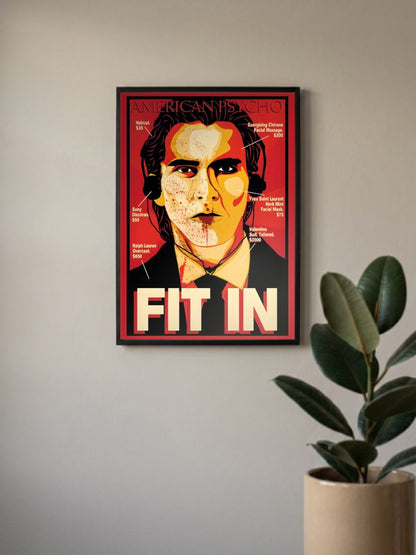 Psychotic Reflections | American Psycho | Horror Movie Poster