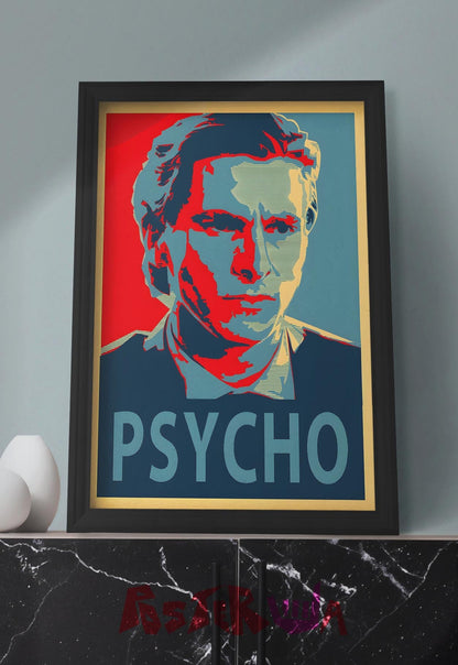 Psycho Beats | American Psycho | Horror Movie Poster