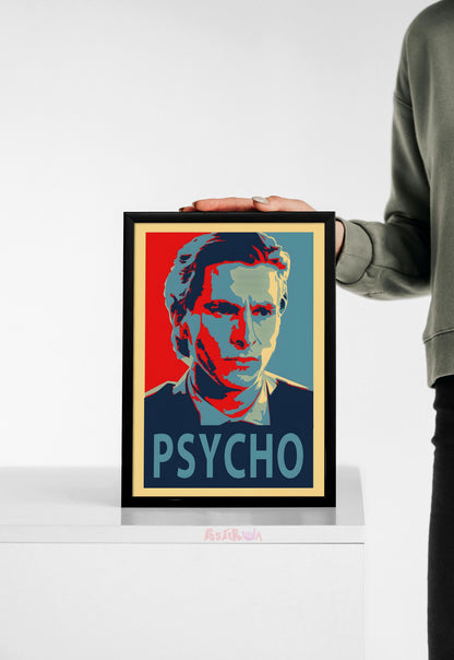 Psycho Beats | American Psycho | Horror Movie Poster
