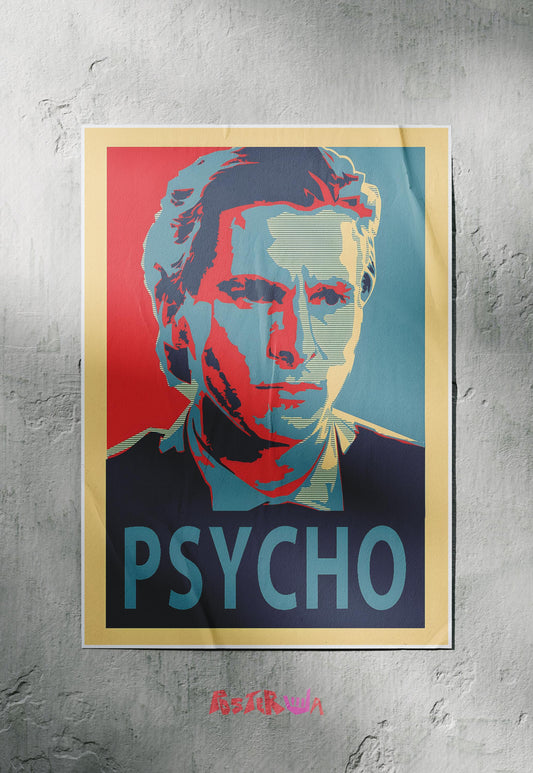 Psycho Beats | American Psycho | Horror Movie Poster