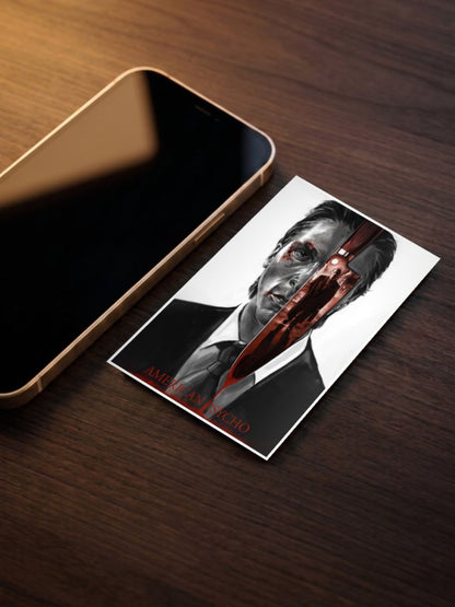 Psychotic Elegance | American Psycho | Horror Movie Poster