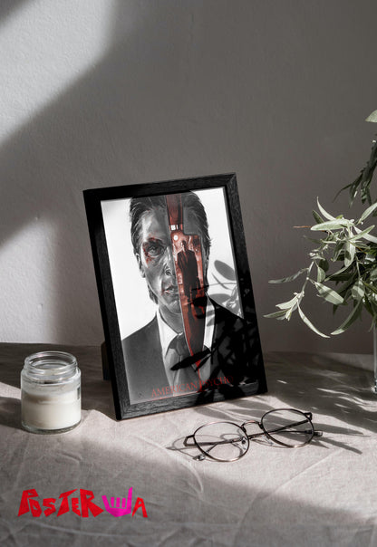 Psychotic Elegance | American Psycho | Horror Movie Poster