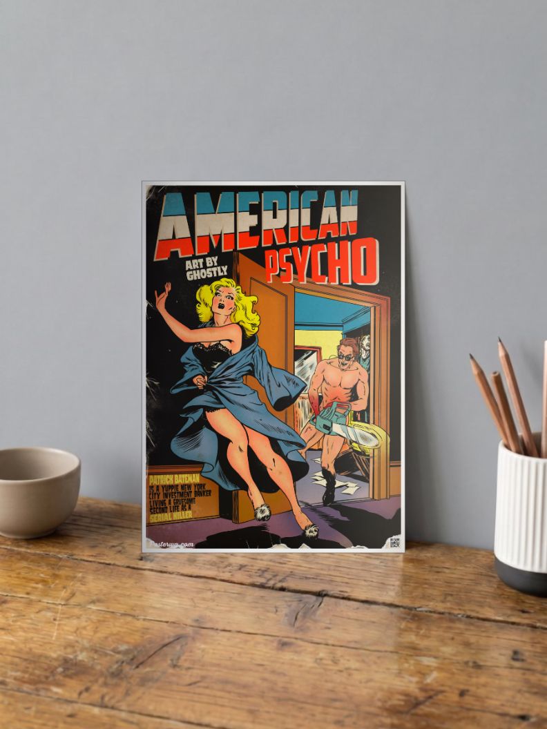 Patrick Bateman- American Psycho Poster