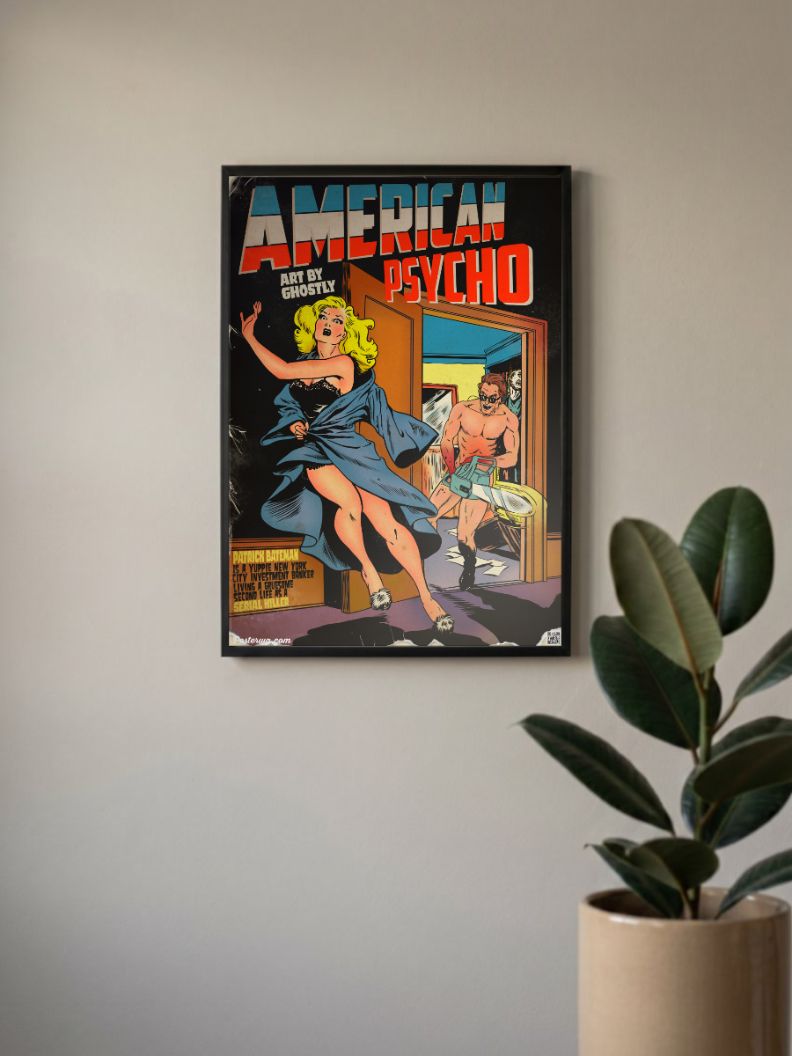 Patrick Bateman- American Psycho Poster