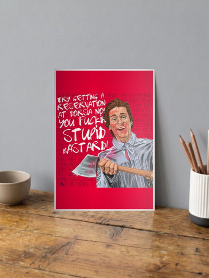 Psycho Reflections | American Psycho | Horror Movie Poster