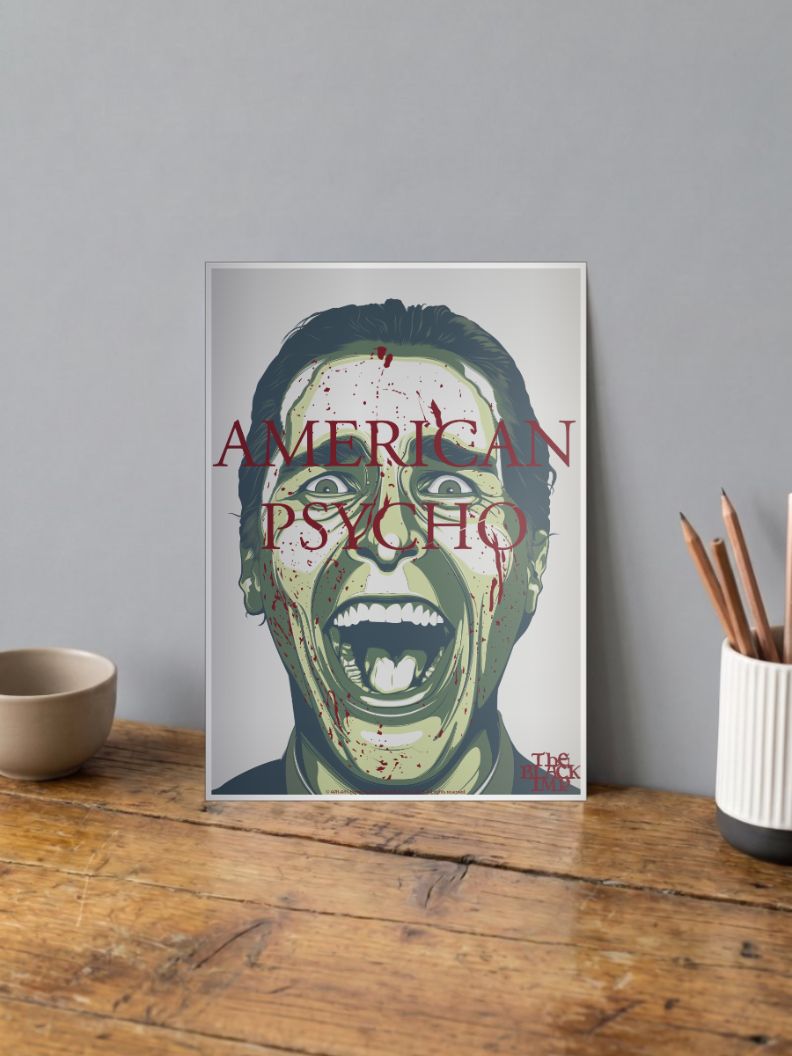 Psycho Screams | American Psycho | Horror Movie Poster