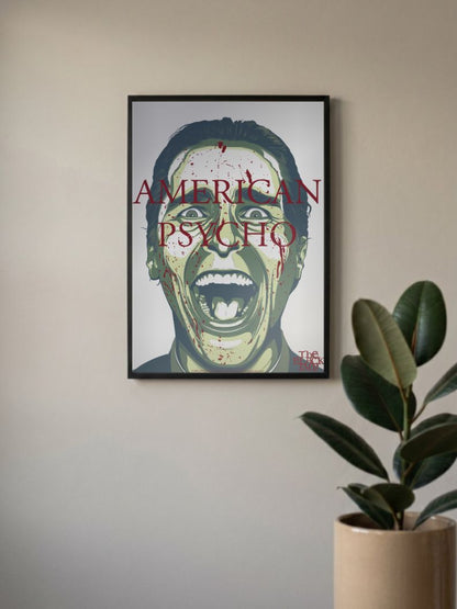 Psycho Screams | American Psycho | Horror Movie Poster