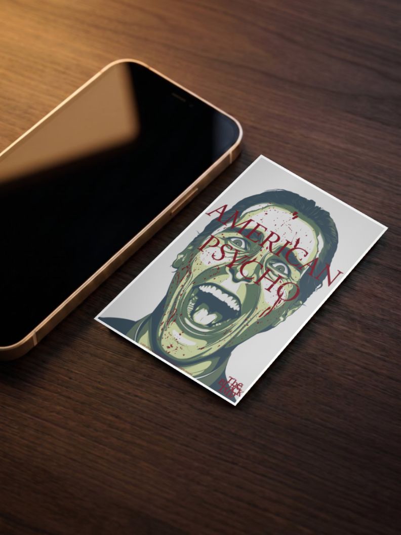 Psycho Screams | American Psycho | Horror Movie Poster