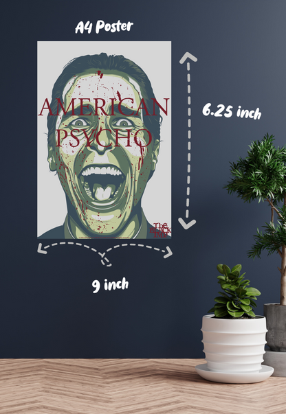 Psycho Screams | American Psycho | Horror Movie Poster