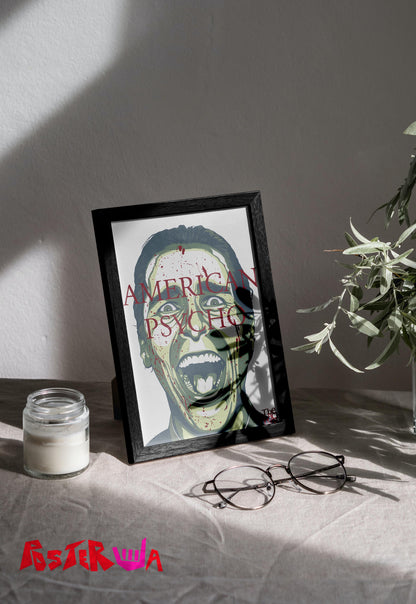 Psycho Screams | American Psycho | Horror Movie Poster