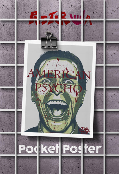 Psycho Screams | American Psycho | Horror Movie Poster