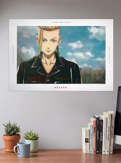 Draken Tokyo Revengers Anime Poster