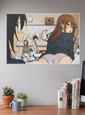Anime School Girl Anime Poster