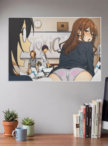Anime School Girl Anime Poster