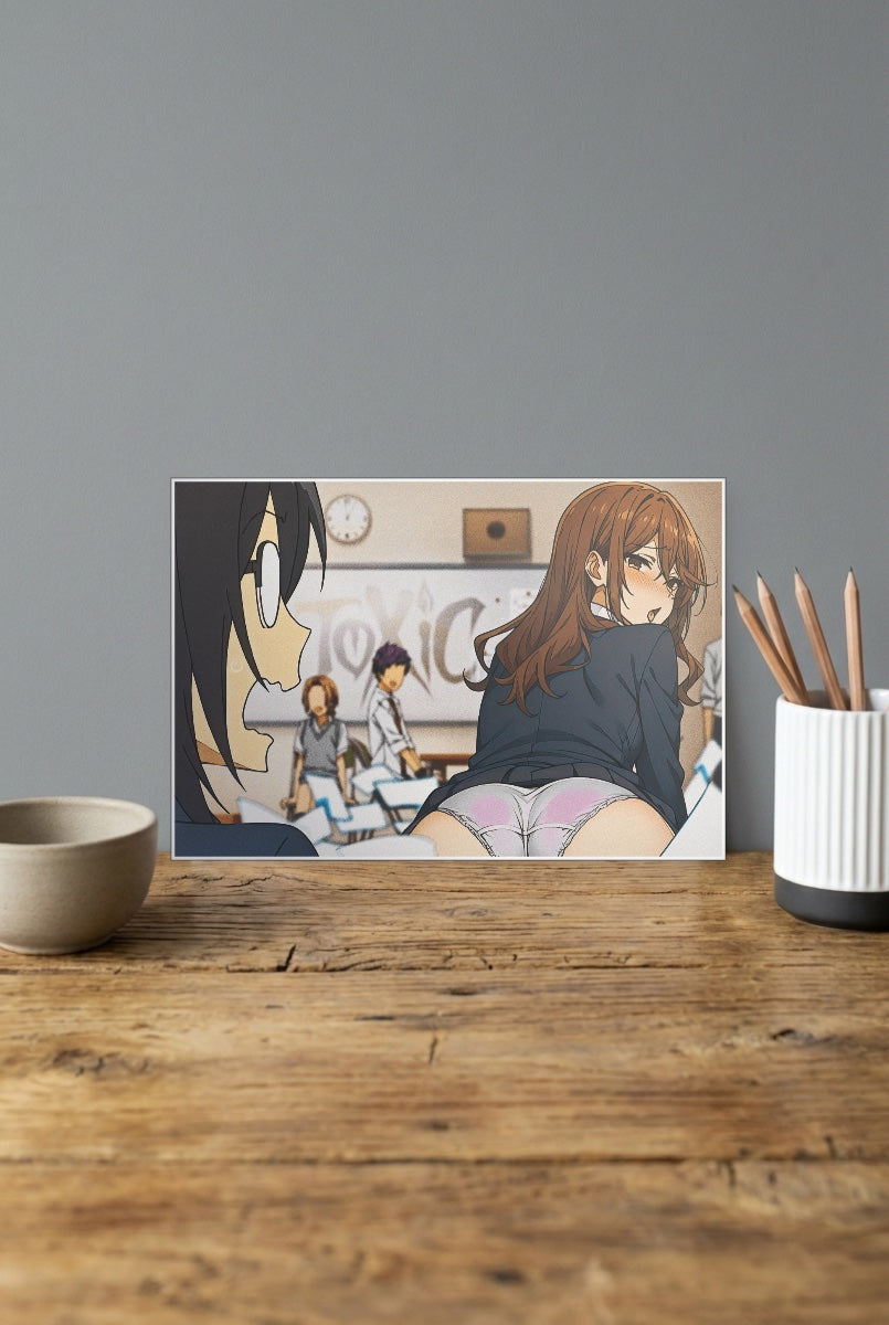 Anime School Girl Anime Poster