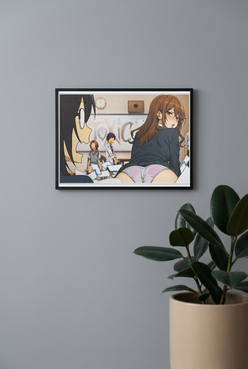 Anime School Girl Anime Poster