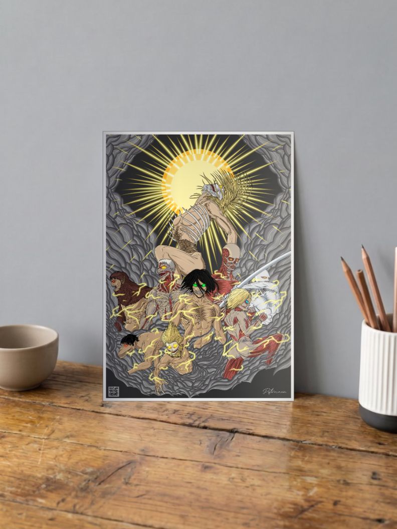 The Nine Titans Poster