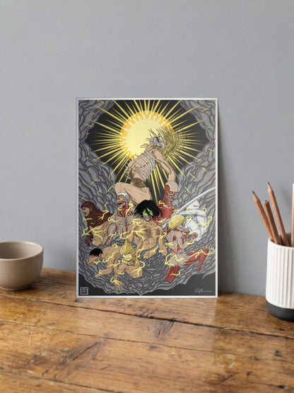 The Nine Titans Poster