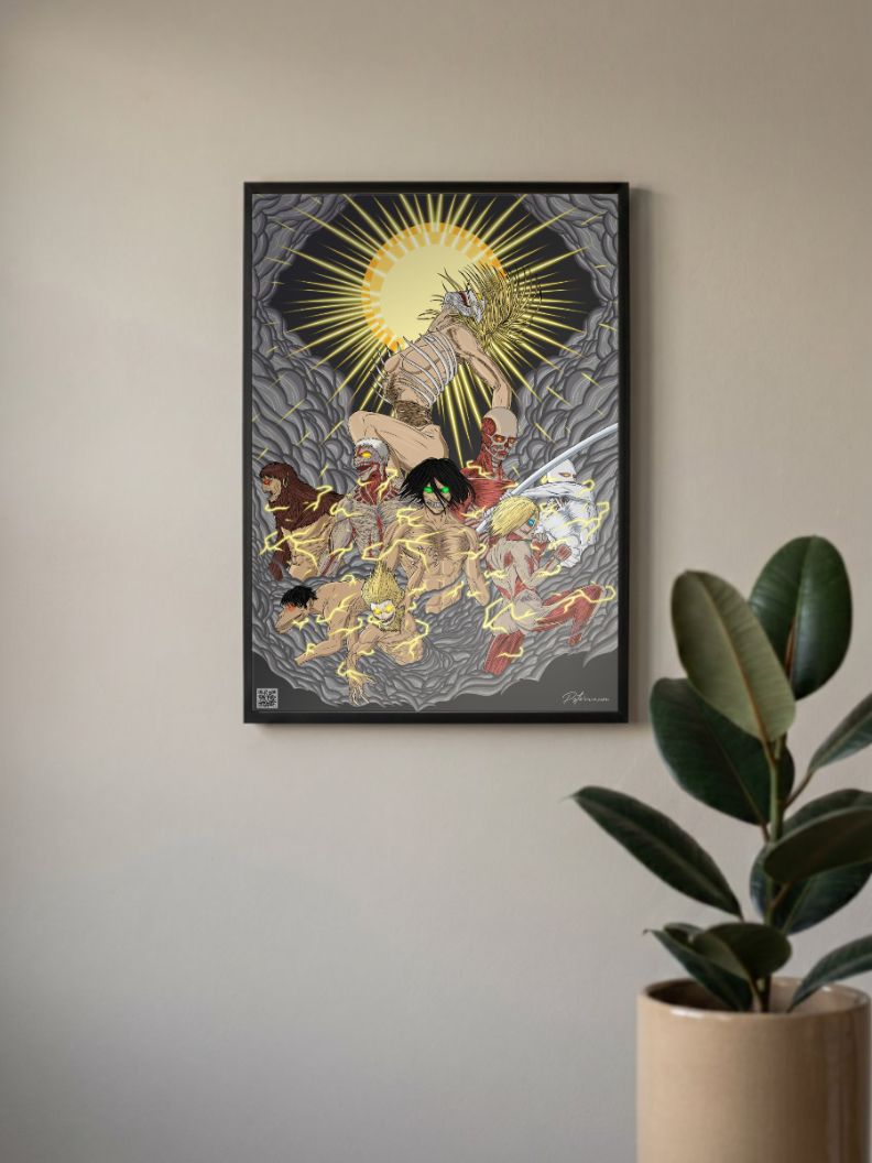 The Nine Titans Poster