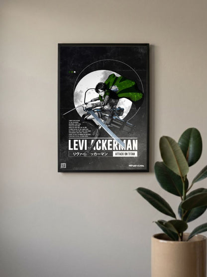 Levi Ackerman Quote Poster