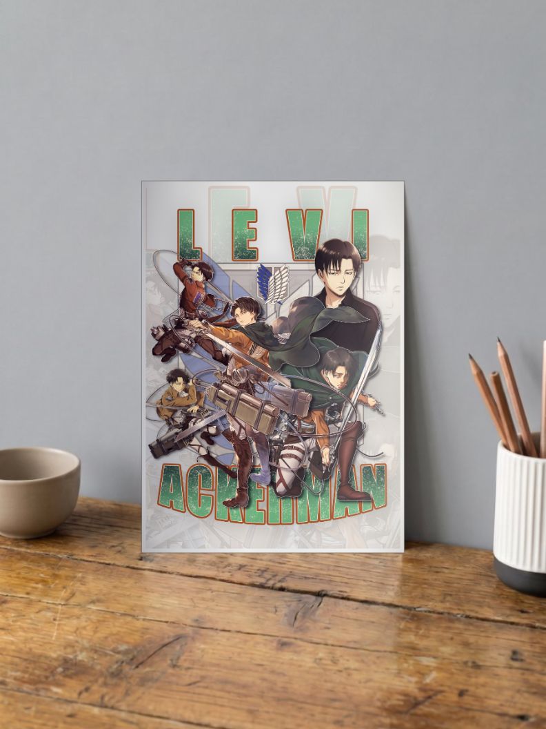 “Attack on Titan: Wings of Freedom | Levi Ackerman | Anime Poster.”