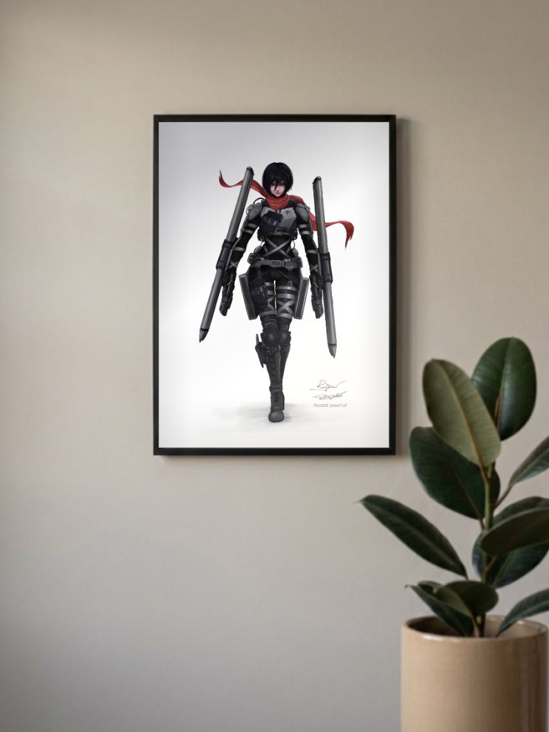 Mikasa Ackerman Poster
