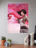 Mikasa Ackerman Fan Art Poster