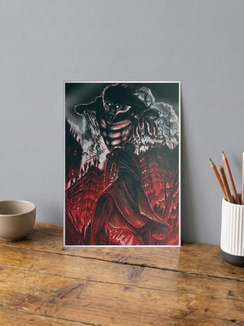 Titan Art Work Poster