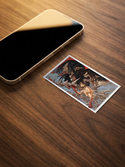 Eren X Titan Poster
