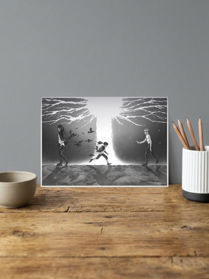 Eren Yeager Flashback Poster