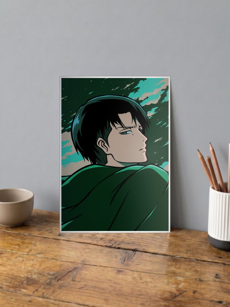 Levi Ackerman AOT Poster