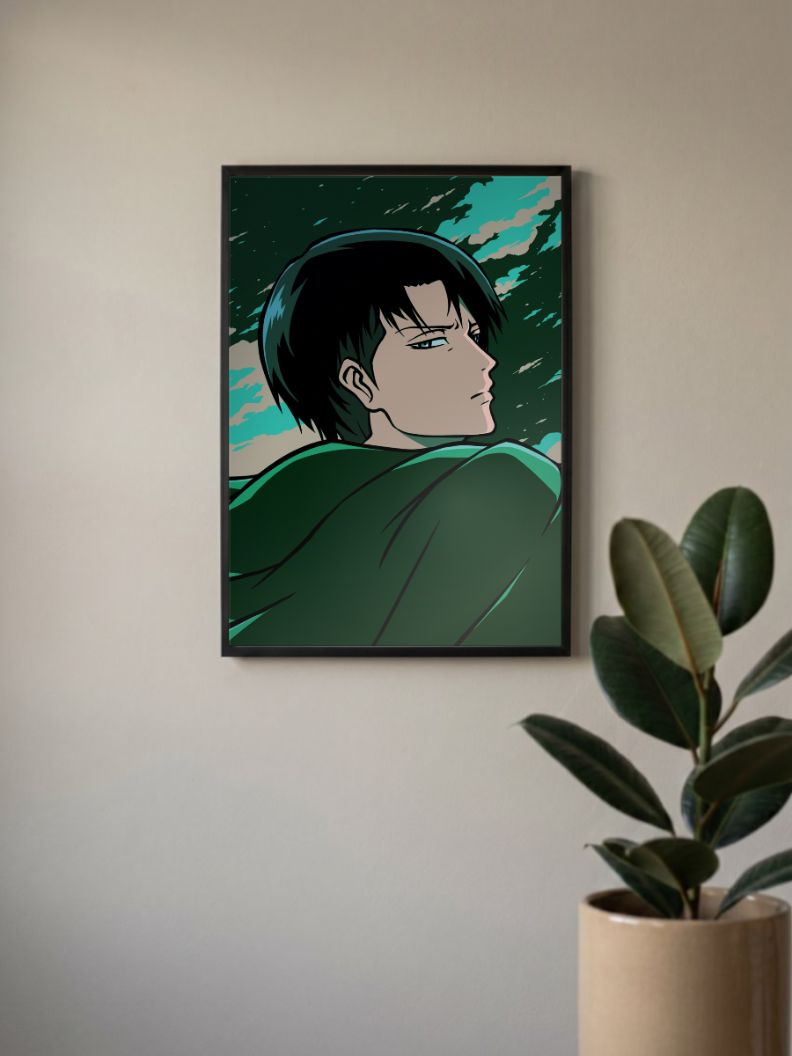 Levi Ackerman AOT Poster