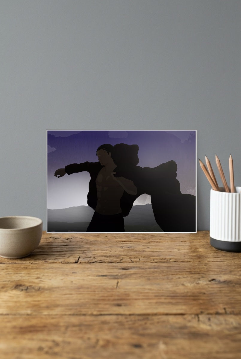 Attack on Titan Scene Anime Poster