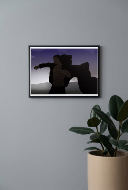 Attack on Titan Scene Anime Poster