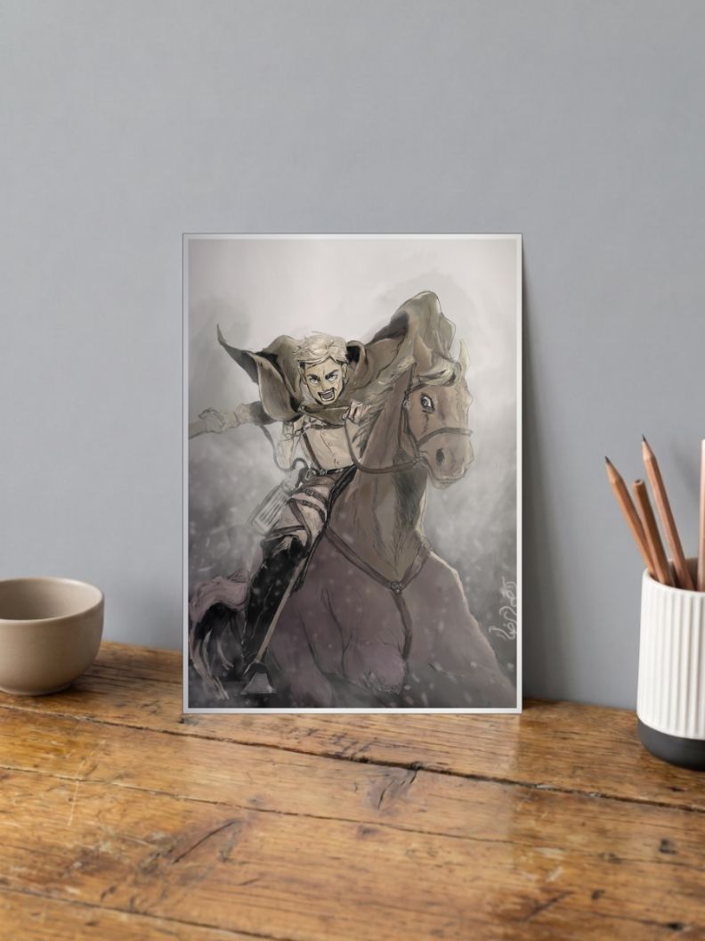 Commander Erwin Poster