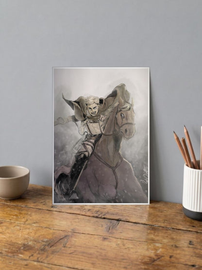 Commander Erwin Poster