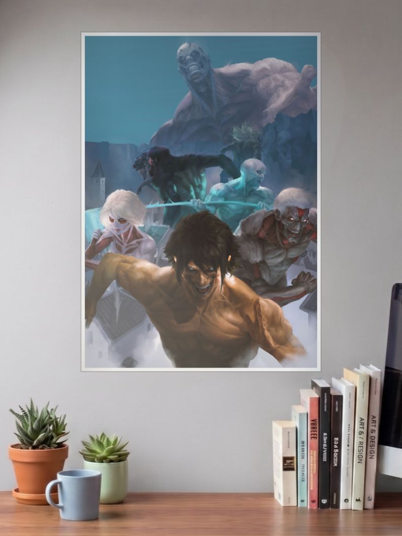 Attack on Titan: The Titans | All Titans | Anime Poster