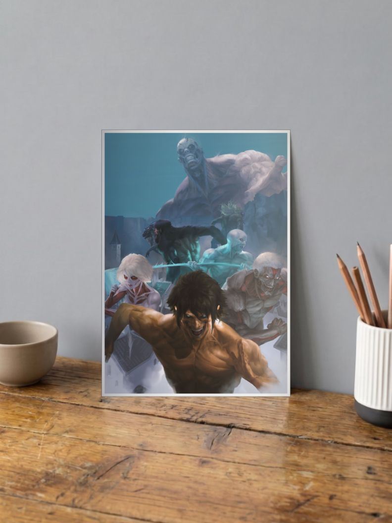 Attack on Titan: The Titans | All Titans | Anime Poster