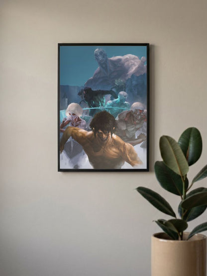 Attack on Titan: The Titans | All Titans | Anime Poster