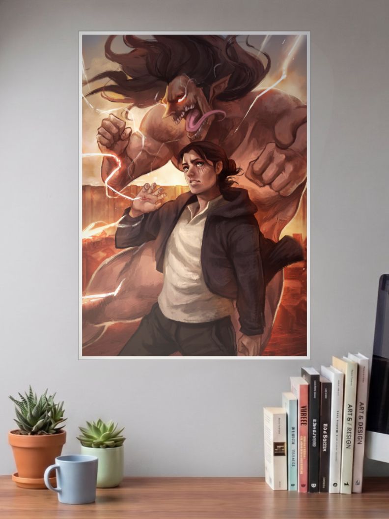 Eren Fanart Poster